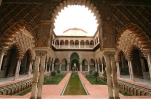 Jardín crucero del Patio de las Doncellas, Reales Alcázares de Sevilla © Cat