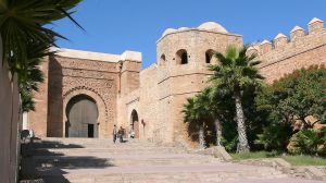 Puerta de la ciudadela de los Oudaya, Rabat, Marruecos © Pline